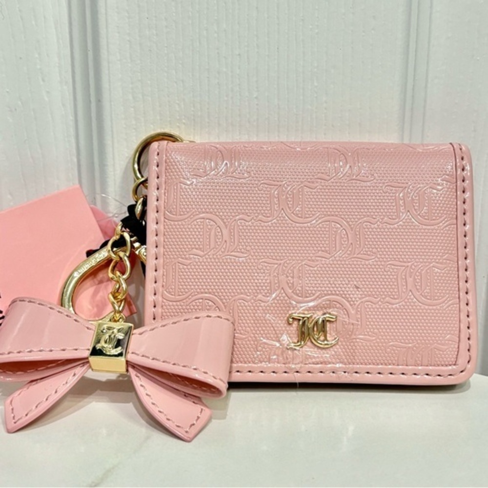 Juicy Couture : 4 The Girls Light Pink Card Case Wallet | NWT